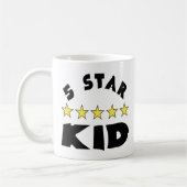 Mug Enfant 5 étoiles (Gauche)