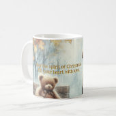 Mug Enfant angélique avec ours en peluche (Devant gauche)