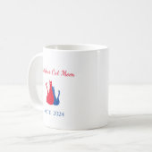 Mug Enfant Chat Maman mignonne Élection Présidentielle (Devant gauche)