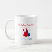 Mug Enfant Chat Maman mignonne Élection Présidentielle (Gauche)