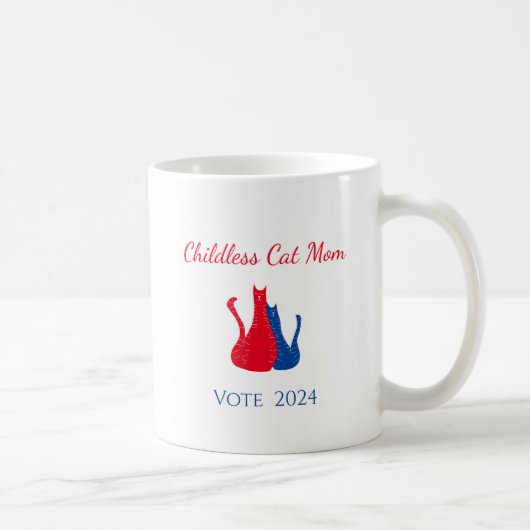 Mug Enfant Chat Maman mignonne Élection Présidentielle (Droite)