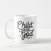 Mug Enfant chrétien de Dieu Bible Verse Custom (Gauche)