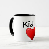 Mug Enfant @ Coeur (Devant gauche)