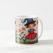 Mug enfant de noël ange (Devant droit)