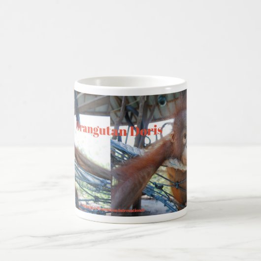 Mug Enfant en bas âge Doris d'orang-outan (Centre)