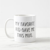 Mug Enfant favori (Gauche)