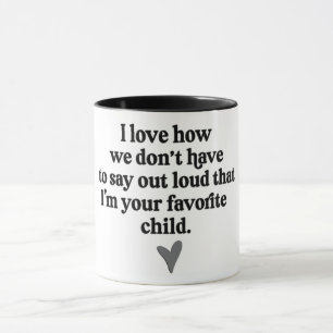 Mug Enfant favori
