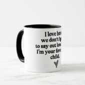 Mug Enfant favori (Devant gauche)