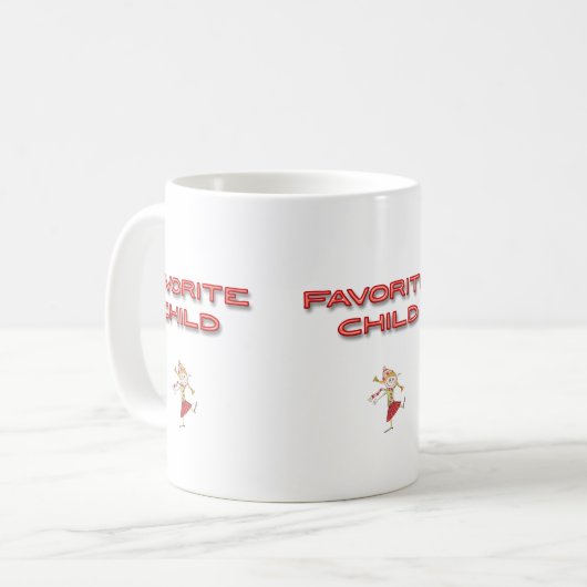 Mug Enfant favori (Devant gauche)