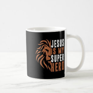 Mug Enfant Jésus Est Mon Superhéros Chrétien Dieu Fils