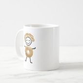 Mug Enfant juif de Tasse-Bagel de café de cadeau (Devant gauche)