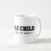 Mug Enfant Moyen (Maman M'aime le mieux) (Devant droit)