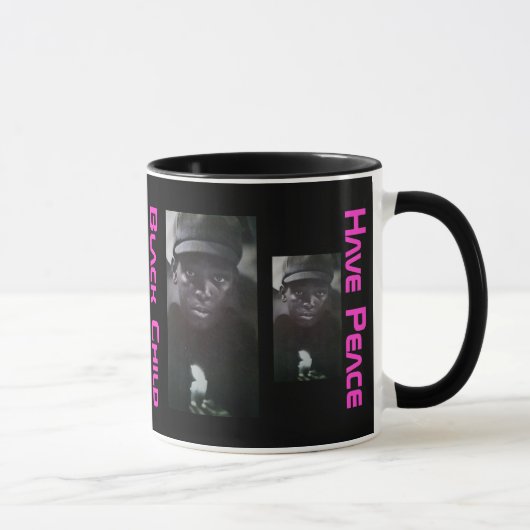 Mug Enfant noir (Droite)