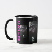Mug Enfant noir (Gauche)