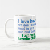 Mug Enfant préféré (Gauche)