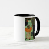 Mug Enfant utilisant une écharpe rouge, C. 1891 (Devant droit)