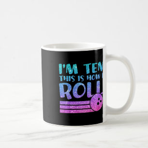 Mug Enfants 10e anniversaire filles Bowling cadeau - I