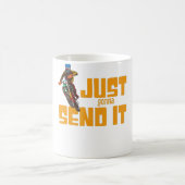 Mug Enfants 2e anniversaire Dirt Bike Cadeau 2 ans (Centre)