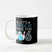 Mug Enfants 6e anniversaire Bowling Bow 6 ans Bow (Gauche)