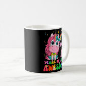 Mug Enfants 7 ans 7e anniversaire fille princesse Unic (Devant droit)
