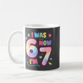 Mug Enfants 7 ans Anniversaire J'avais 6 ans Maintenan (Gauche)