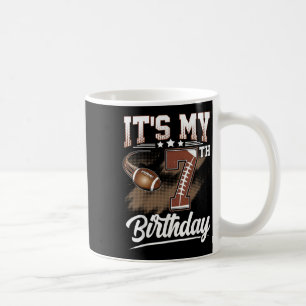Mug Enfants 7 ans C'est mon 7e anniversaire Football E