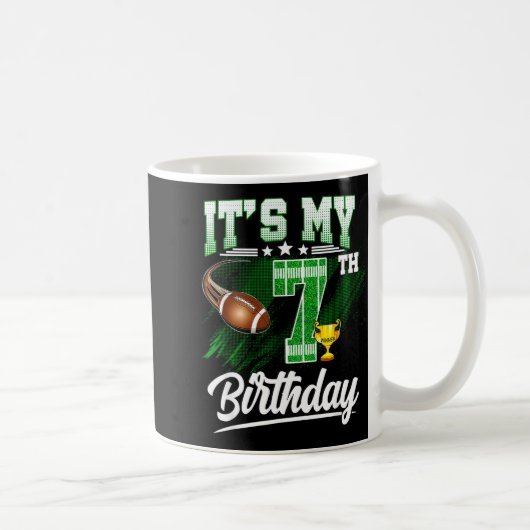 Mug Enfants 7 ans C'est mon 7ème anniversaire Thème Fo (Droite)