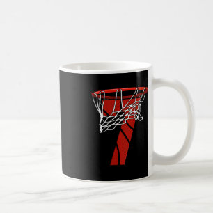 Mug Enfants 7e anniversaire de basket-ball - Sept ans