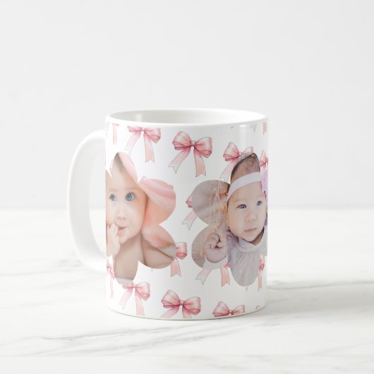 Mug Enfants à l'arc rose (Devant gauche)