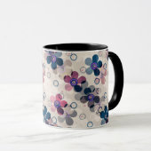 Mug Enfants Abstraits mignon dessin animé fleurs fleur (Devant droit)