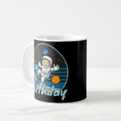 Mug Enfants Astronaut 7e anniversaire Space Kids Party (Devant gauche)