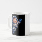 Mug Enfants astronautes mignons (Devant gauche)