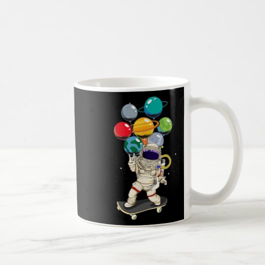 Mug Enfants astronautes planches à roulettes Lloon pla (Droite)