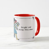MUG ENFANTS AVEC CADEAUX DE NOËL (Devant droit)