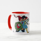 MUG ENFANTS AVEC CADEAUX DE NOËL (Devant gauche)