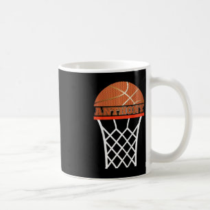 Mug Enfants Basketball Anthony Personnalisé Nom Cadeau