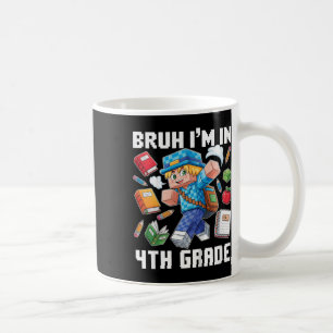 Mug Enfants Bruh je suis en 4e année Dabbing garçons K