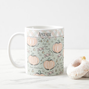 Mug Enfants Citrouille Douce Petite Verte Pastel