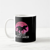 Mug Enfants Crush Cancer du sein Pink Trex Dino Sensib (Gauche)
