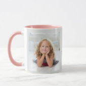 Mug Enfants customisés Age et photos Anniversaire (Gauche)
