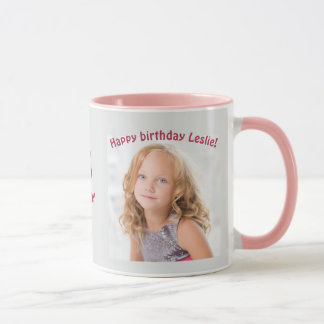 Mug Enfants customisés Age et photos Anniversaire