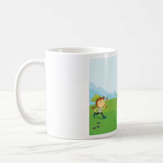 Mug Enfants Dans Le Parc (Gauche)