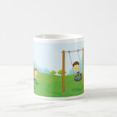 Mug Enfants Dans Le Parc