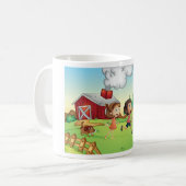 Mug Enfants Dans Une Ferme (Devant gauche)