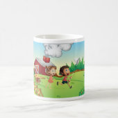 Mug Enfants Dans Une Ferme (Centre)