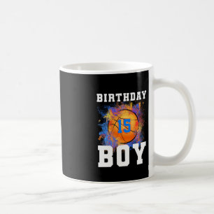 Mug Enfants de 15 ans 15e anniversaire Garçon Annivers