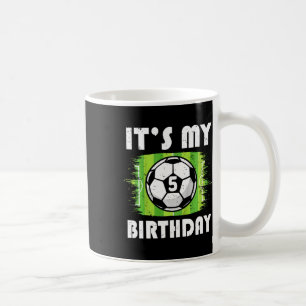 Mug Enfants de 5 ans Joueur de football Enfants 5e ann