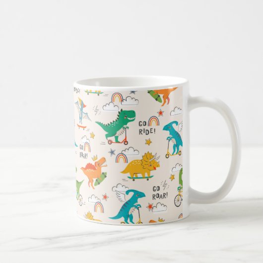 Mug Enfants Dinosaur Motif voyageur (Droite)
