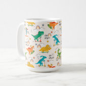 Mug Enfants Dinosaur Motif voyageur (Devant gauche)