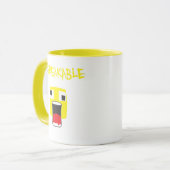 Mug Enfants drôles indescriptibles de quot (Devant gauche)